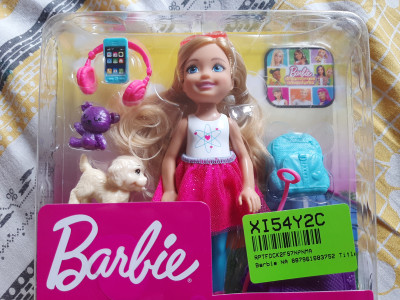 Barbie chelsea travel hotsell doll