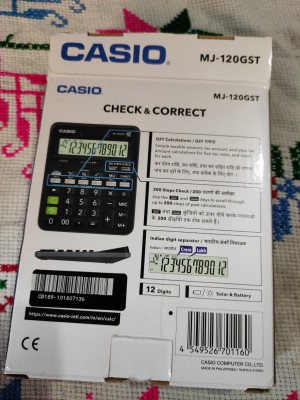 Casio mj 120d outlet gst