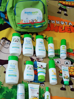 Mamaearth Complete Baby Care Kit with Baby Lotion Shampoo Body
