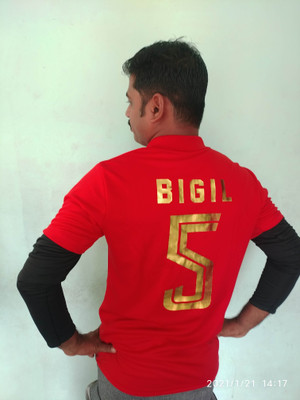 Bigil t shirt jersey clearance