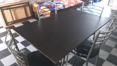 Limraz furniture engineered wood 4 seater dining table 2025