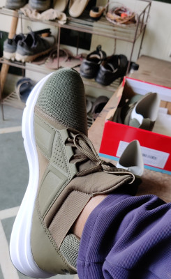Puma enzo mesh olive online