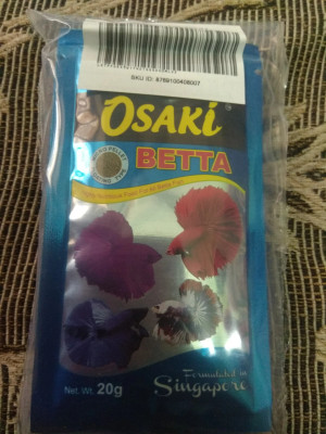 Osaki betta deals fish food