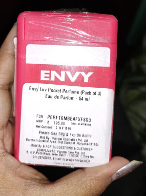 Envy luv pocket clearance perfume
