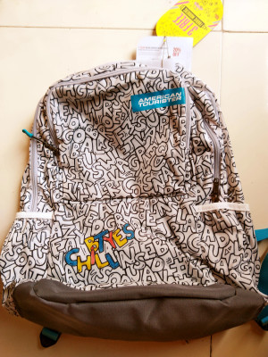 American tourister back to school backpack doodle 02 grey graffiti discount