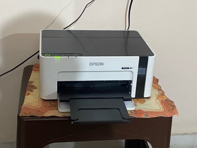 Epson EcoTank Monochrome M1120 Wi-Fi InkTank Printer Single Function  Monochrome Ink Tank Printer (Black Page Cost: 15 Paise) - Epson 