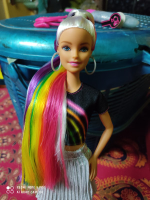 Rainbow clearance glitter barbie