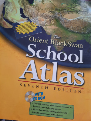 Orient longman school sale atlas