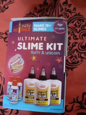 Jumbo Slime Kit. Make 200+ Slimes - Pack of 2 Bottles Slime & Craft Gl