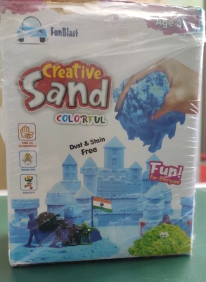 FunBlast Kinetic Sand Mixable & Moldable Play Sand for Kids