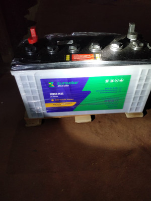 ZunSolar 40 Ah Power Plus Flooded Solar Battery Price in India