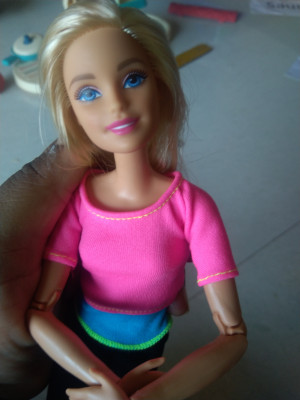 Made to move on sale barbie doll pink top