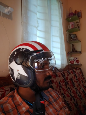 VEGA Jet Captain W VISOR Motorbike Helmet Buy VEGA Jet Captain W