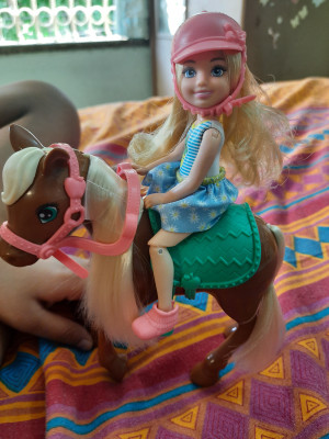 Barbie chelsea and pony deals