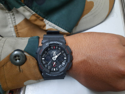 CASIO GA 120 1ADR G Shock GA 120 1ADR Analog Digital Watch