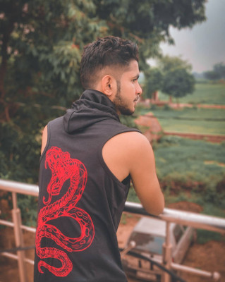 Sleeveless hotsell hoodie flipkart
