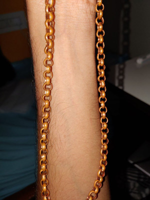 Copper chain for men outlet