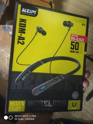 KDM A2 SPORT IN EAR 50 H Bluetooth Headset Price in India Buy