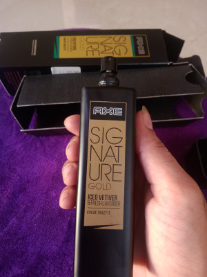 Axe signature gold iced vetiver deals