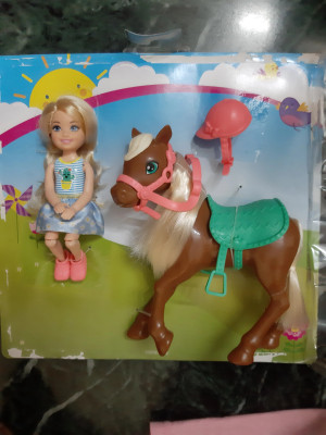 Barbie club chelsea doll and hotsell pony