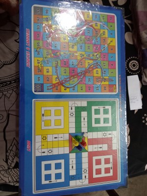 Buy LandVK's 2 in 1 Ludo and Snake and Ladder Board Game, Multicolor (Snake  Ladder and Ludo) Online at Low Prices in India 