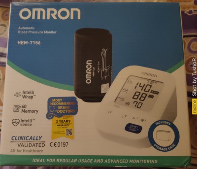 Omron Most Advance Digital Blood Pressure Monitor with 360° Accuracy  HEM-7156