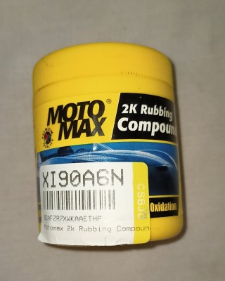 MOTOMAX 2K Rubbing Compound 100g, Removes Scratches, Paint defect and  Oxidation