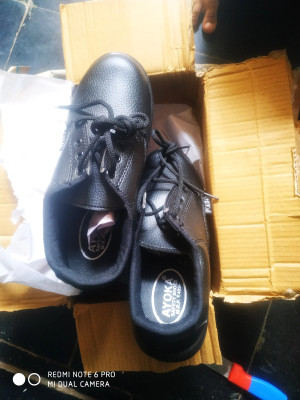 Ayoka Steel Toe Synthetic Leather Safety Shoe Price in India Buy