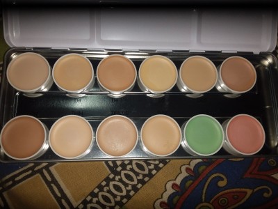 KRYOLAN SupraColor Foundation Palette 12 Color ( Delhi 1 ) Foundation (12  Color, 40 ml) Foundation - Price in India, Buy KRYOLAN SupraColor Foundation  Palette 12 Color ( Delhi 1 ) Foundation (