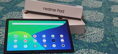 Gold Metal Design realme Pad 4 GB RAM 64 GB ROM 10.4 inch with Wi-Fi+4G  Tablet at Rs 14999 in New Delhi