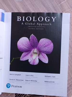Biology: A Global Approach, Global Edition Biology: A Global Approach, Global Edition