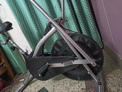 BIONFIT Air Bike Fitness Exercise Cycle For Home Gym Curved Moving with Back Support Dual Action Stationary Exercise Bike Buy BIONFIT Air Bike Fitness Exercise Cycle For Home Gym Curved