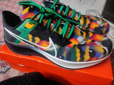 Nike multicolor shop running shoes