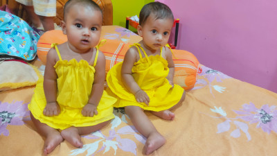 Dress for top twins baby girl