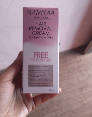 Buy Namyaa Hair Removal Cream for Intimate Skin women 60gm with After Wax  Soothing Serum with Vitamin C 30gm Online at Low Prices in India - Amazon.in