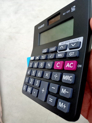 Flipkart CASIO MJ 12D BK Desktop Basic Calculator Basic