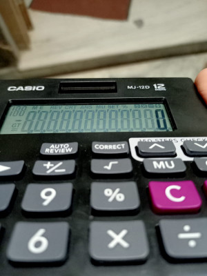 Casio mj best sale 12d price