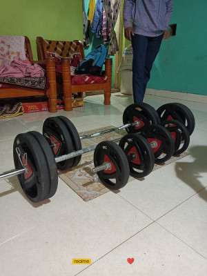 Olx deals gym dumbbells
