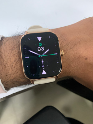 Amazfit gts deals gold rose