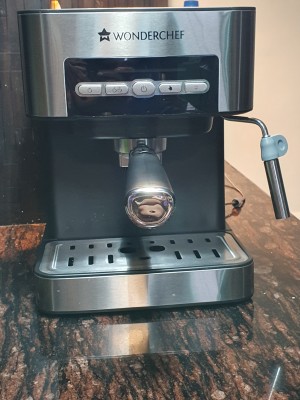 Regalia Espresso Coffee Maker 15 Bar  Ideal for Espresso, Cappuccino, –  Wonderchef