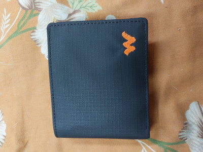Wildcraft Men Women Casual Black Fabric Wallet Black Price in