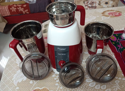 Prestige stylo 750 v2 mixer grinder top