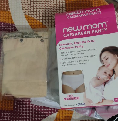 Newmom Seamless C-Section Panty Small White: Buy box of 1.0 Panty