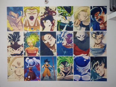 REDCLOUD Set of 20 Dragon ball manga anime wall poster goku ultra instinct  Size - A4 : : Home & Kitchen