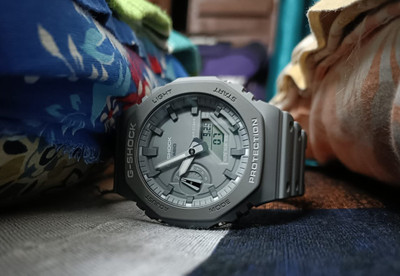 Casio Ga 2110 Grey CASIO GA-2110ET-8ADR G-Shock Analog