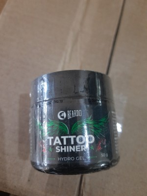 Beardo Tattoo Shiner Hydro Gel  Heals  Maintains Tattoo Ink  Tattoo  Shiner for Men  Brighten  Shine Tatoo for Men  50 g  Amazonin Beauty