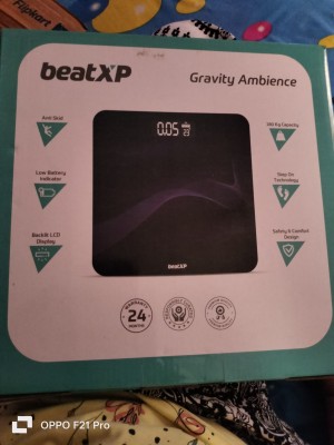 Buy beatXP Gravity Elevate Digital Weight Machine For Body Weight with  Thick Tempered Glass, Best Bathroom Weighing Scale with LCD Display - 2  Year Warranty Online at Best Prices in India - JioMart.