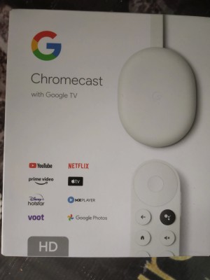 Google Chromecast with TV (HD) Media Streaming Device - Google 