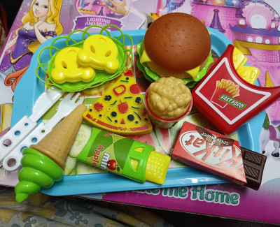 Barbie fast food new arrivals playset