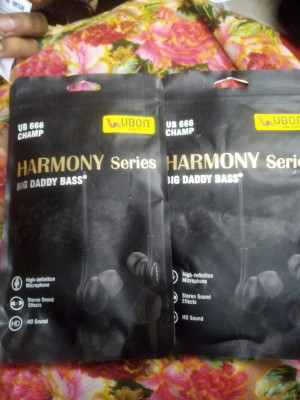 Ubon UB 666 Champ Harmony Series 3.5mm InEar Wired Earphones Wired